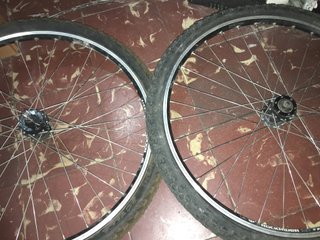 Llantas 26 Rockrider Sport Freno Disco Negras