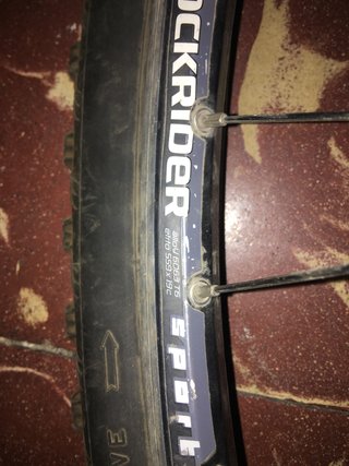 Llantas 26 Rockrider Sport Freno Disco Negras