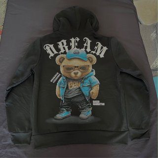 Sudadera rosa con oso DREAM