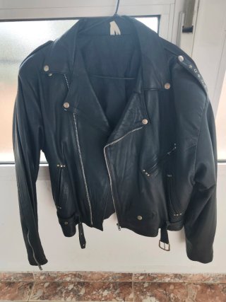 Chaqueta cuero mujer
