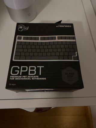 Glorious GPBT Black Ash Keycaps