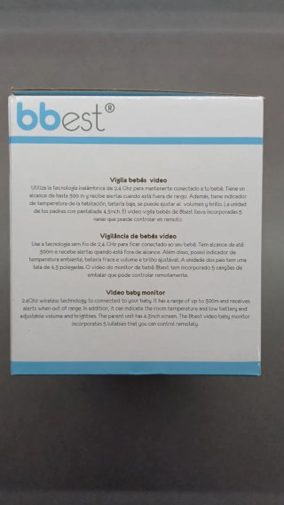 Vigilabebés BBest con Pantalla a Color