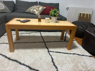 Mesa de centro de madera