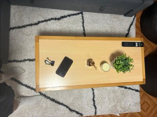 Mesa de centro de madera