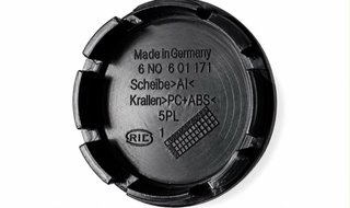 Pack 4 tapabuje Volkswagen 55mm 6N0 601 171