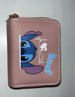 Monedero Disney Stitch Rosa
