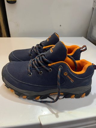 Zapatillas Mountain Pro Azul y Naranja