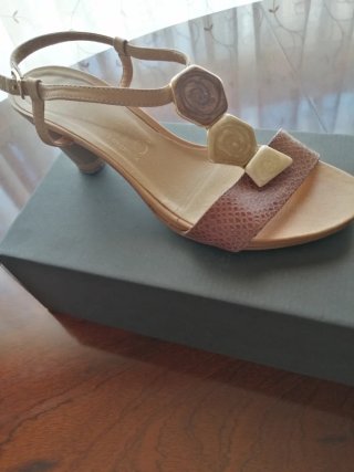 Sandalias de Piel Vera