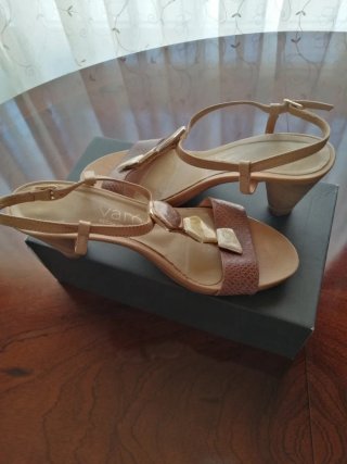 Sandalias de Piel Vera