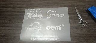 Set de Pegatinas de Vinilo para Coche