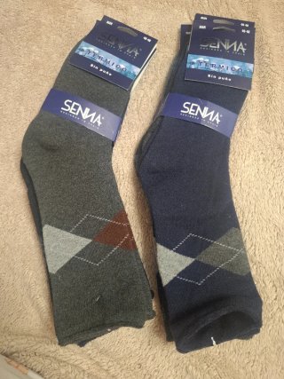 6 Pares Calcetines Térmicos SENNA 40-46