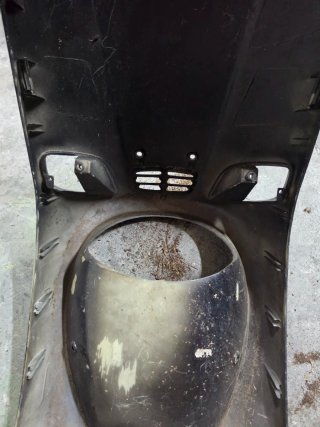 Frontal Piaggio Zip Negro