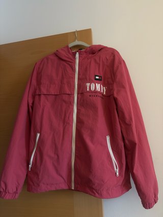 Cortavientos Tommy Hilfiger Rojo