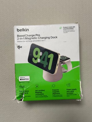 Base de Carga Belkin BoostCharge Pro 2 en 1