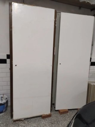2 Puertas Blancas Lisas