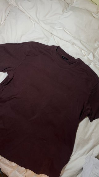 Camiseta Massimo Dutti marrón