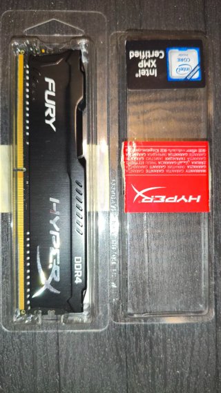Memoria RAM DDR4 HyperX Fury 8GB 2400MHz