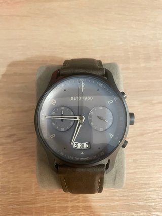 Reloj Detomaso Gris con Correa Marrón