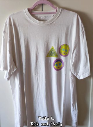 Camiseta Rick and Morty Talla L