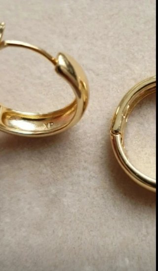 Pendientes de Aro Chapados en Oro 18k