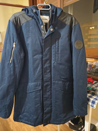 Chaqueta Larga Jack & Jones Azul