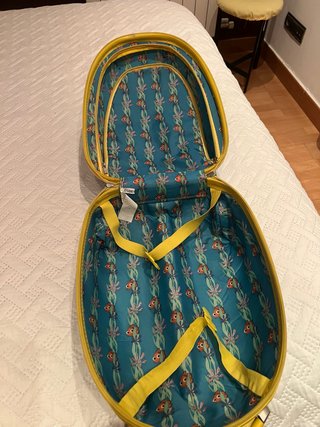 Maleta infantil con estampado de peces