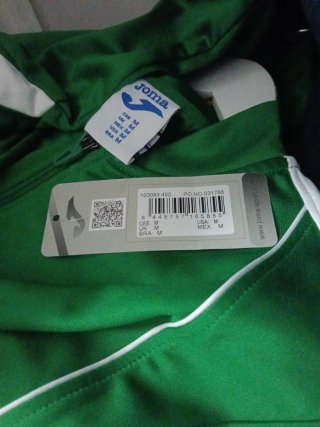 Chándal Joma Verde y Negro