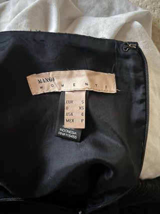 Vestido negro elegante