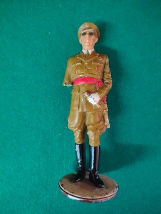 Figura de Plomo General Franco