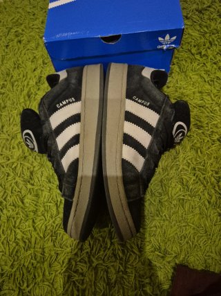 Zapatillas Adidas Campus Negras Talla42,originales