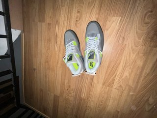 Zapatillas Deportivas Gris y Verde