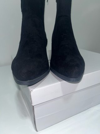 Botines Cowboy Negros