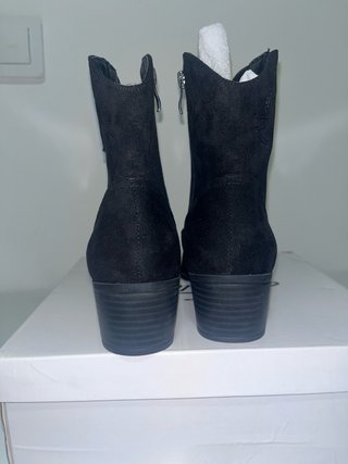 Botines Cowboy Negros
