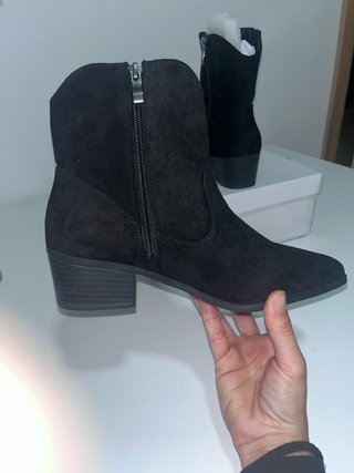 Botines Cowboy Negros