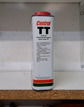 Bidón Castrol TT Vintage Aceite Moto 2T