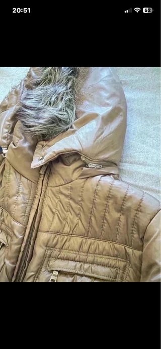 Abrigo Tommy Hilfiger Marrón