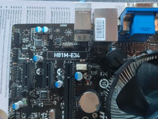 Placa Base MSI H81M-E34 + I5 4460 + Ventilador CPU