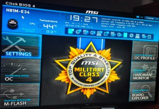 Placa Base MSI H81M-E34 + I5 4460 + Ventilador CPU