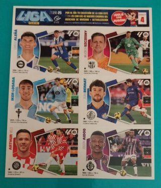 Láminas Liga Este 24 25 Invierno 4 5 Panini Jugon