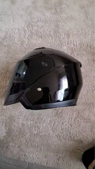 Casco de Moto con Doble Lente