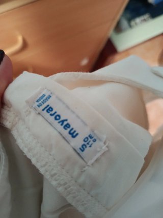 Vestido Mayoral de Niña con Lazo