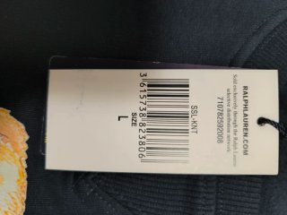 Sudadera Polo Ralph Lauren Negra Talla L