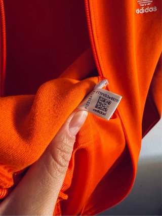Chaqueta Adidas Vintage Naranja
