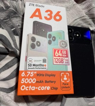 ZTE Blade A36 64GB Negro