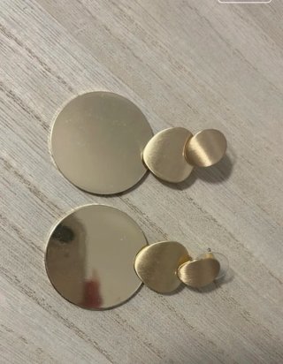 Pendientes de Fiesta Dorados