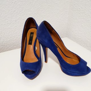 Sandalias de Tacón Azul M&G Talla 37