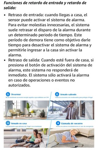 Kit Alarma WiFi Hogar Caravana Garaje 16 Piezas