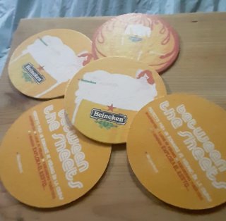 5 Antichi Bicchieri Heineken