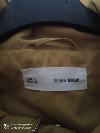 Parka Sfera mostaza Talla S