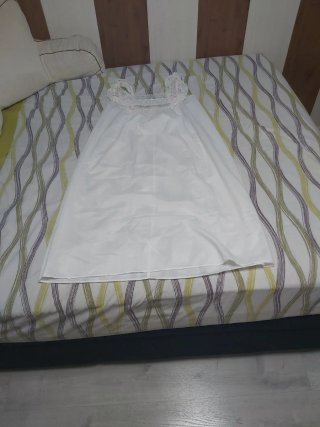 Camisón de mujer blanco